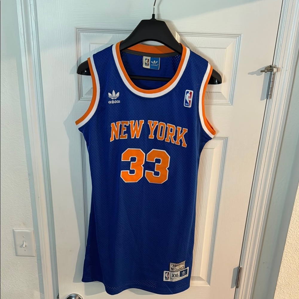 Adidas New York Blue Basketball Jersey Dress